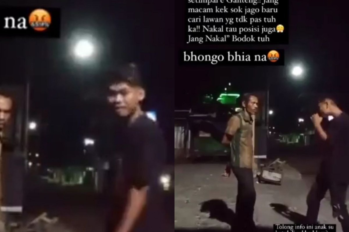 Viral Video Pelaku Pemukulan ODGJ yang Viral di Medsos, Kini Ditangkap Polisis Usai Berusaha Kabur ke Bali