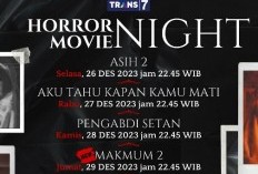 Simak Jadwal Film Horor Trans 7 Spesial Akhir Tahun 26-31 Desember 2023 Lengkap Beserta Jam Tayang